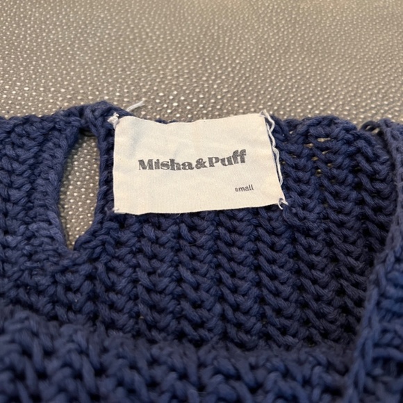 Misha and Puff Net Stitch Sweater Small - Picture 3 of 6